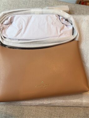 Kate Spade New York Light Fawn Sadie Small Crossbody Bag Brand New Light Fawn